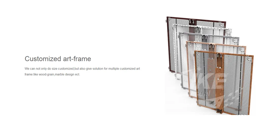 Indoor LED Video Screen Rental for Window Advertising Transparent LED Screen From Made in China