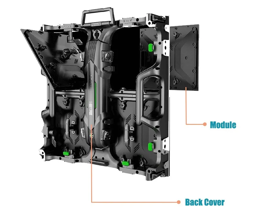 Indoor Outdoor Flat Straight Curve Light Weight Diecasting aluminum A5s Control Card Stage Events Video Wall LED Pantalla LED Panel LED Display Screen