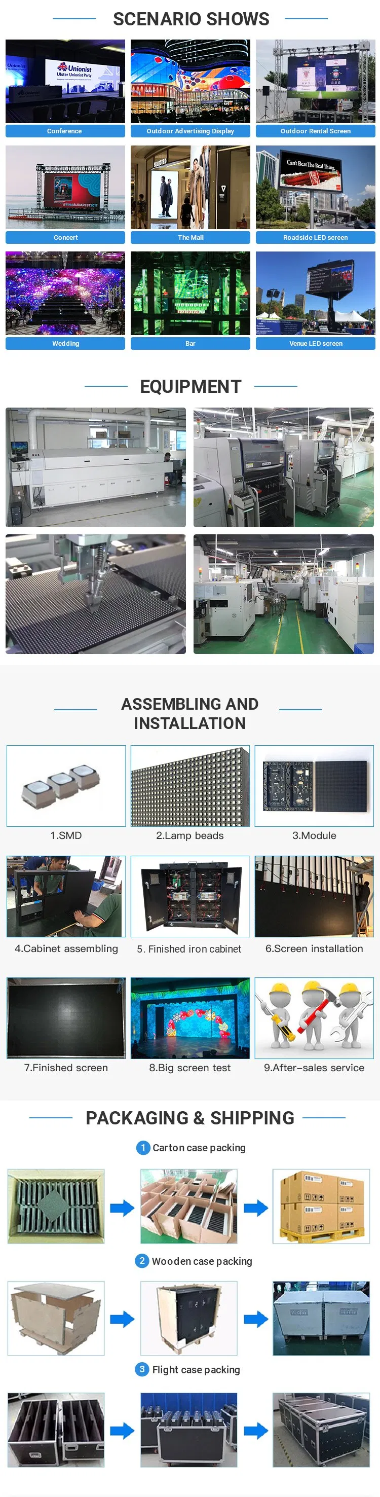 Indoor P2 LED Display with Diecasting Cabinet LED Wall Screen