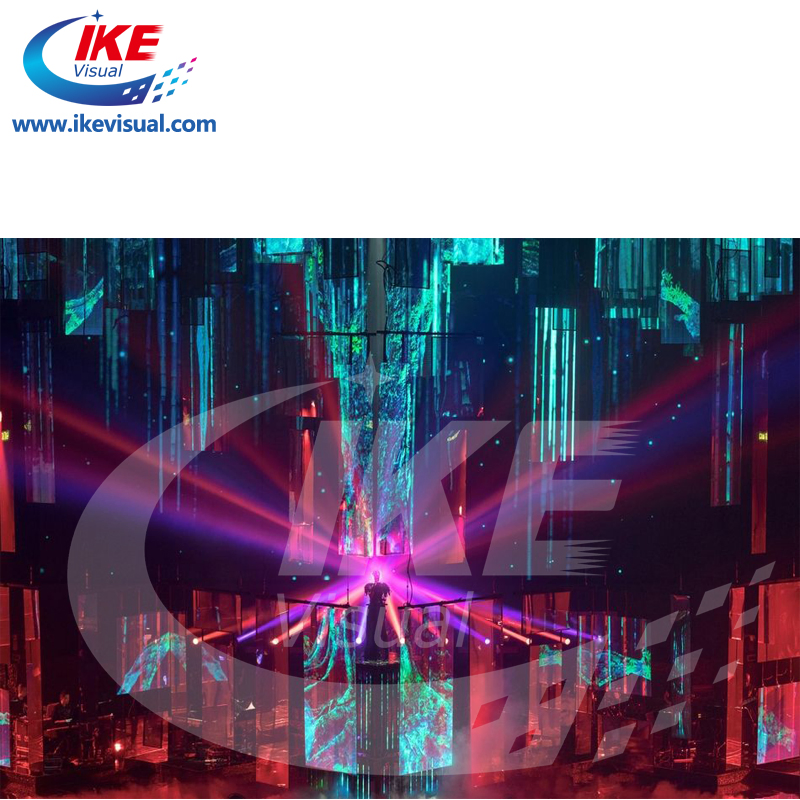 Invisible Transparent Glass LED Display for Advertising Store Display Stage Concert