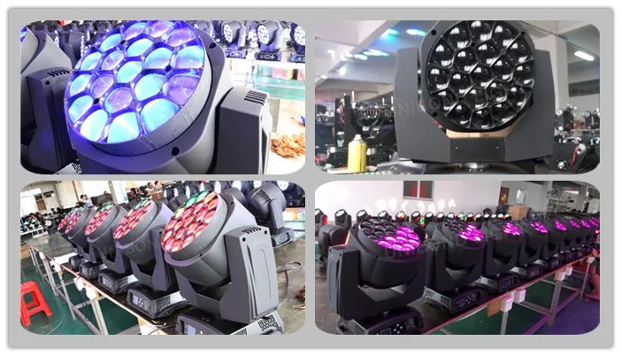 LED Light DJ Lighting 19X15W Beeye LED Projects