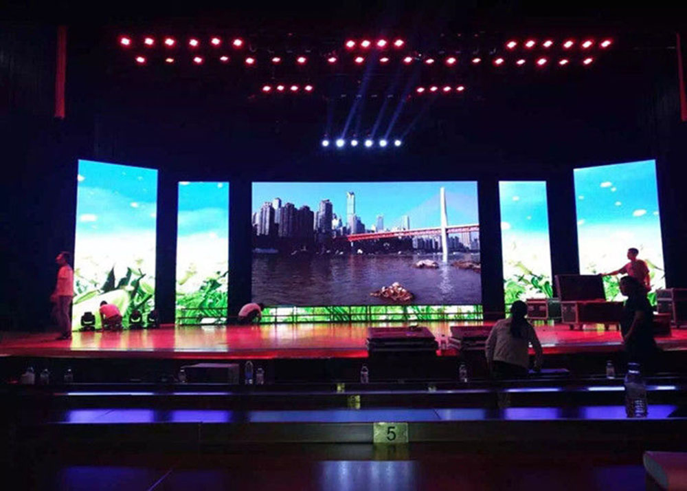 Lightweight High Definition Indoor LED Advertising Display Screen for Stage Rental LED Video Wall
