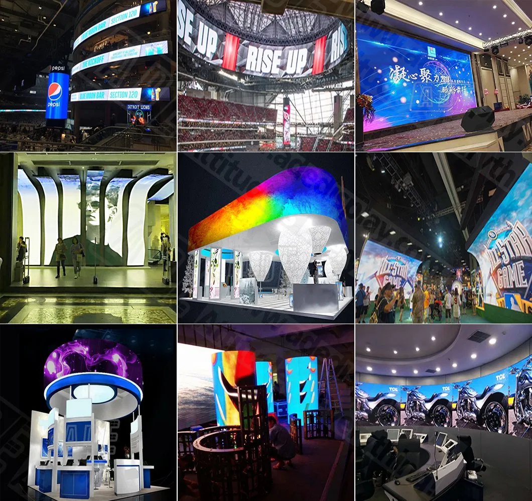 Movable Indoor LED Display Price for Car Auto Show Exhibition Trade Show LED Display Wholesale