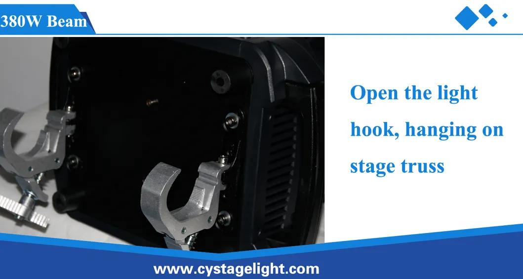 Newest Design Professional Stage/Disco/Show Lighting 380W Beam Head Moving Light