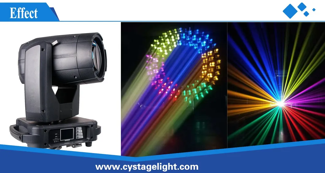 Newest Design Professional Stage/Disco/Show Lighting 380W Beam Head Moving Light