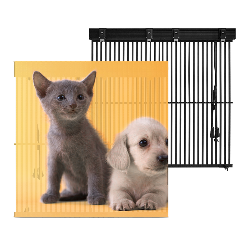 Outdoor Full Color P15 Transparent Mesh LED Display Grille LED Screen