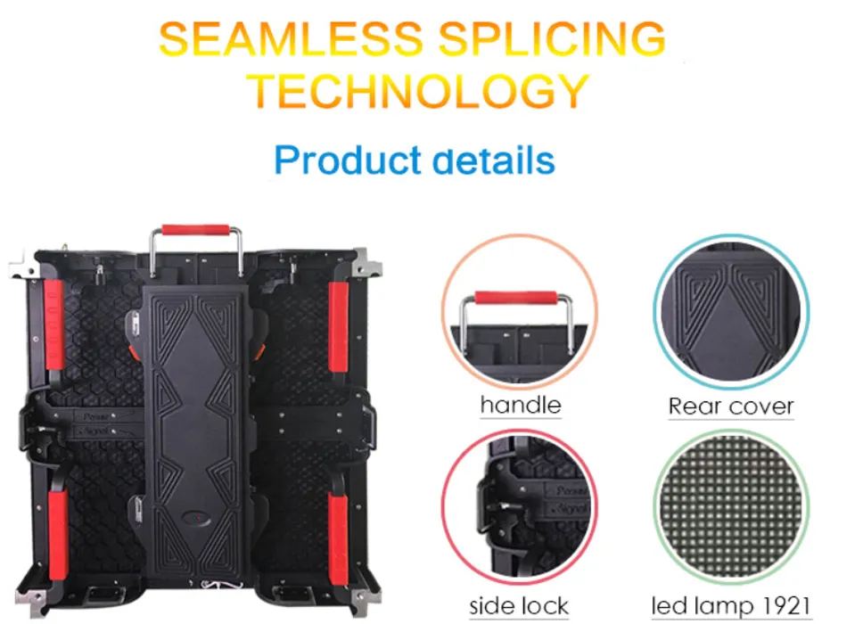 Outdoor/Indoor Rental Board LED Display Screen Panel for Advertising