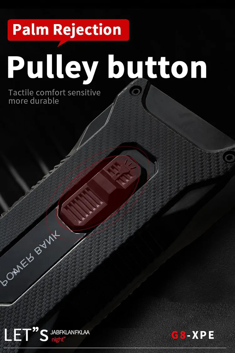 Outdoor Multi Function 2W Night Lamp Dual USB Rechargeable 4000mAh Power Bank LED Flashlight