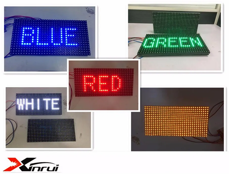 Outdoor Single Red Color LED Display/Screen for Message Board