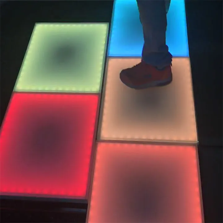 Outdoor Waterproof High Brightness SMD5050 3in 1 Floor Wedding Inductive Dancing Floor