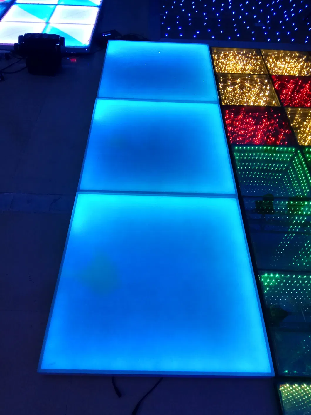 Outdoor Waterproof High Brightness SMD5050 3in 1 Floor Wedding Inductive Dancing Floor