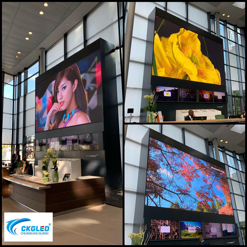 P1.56/ P0.925/ P1.25 HD Ultra Small Pitch Indoor LED Display Screen Fixed Video Wall