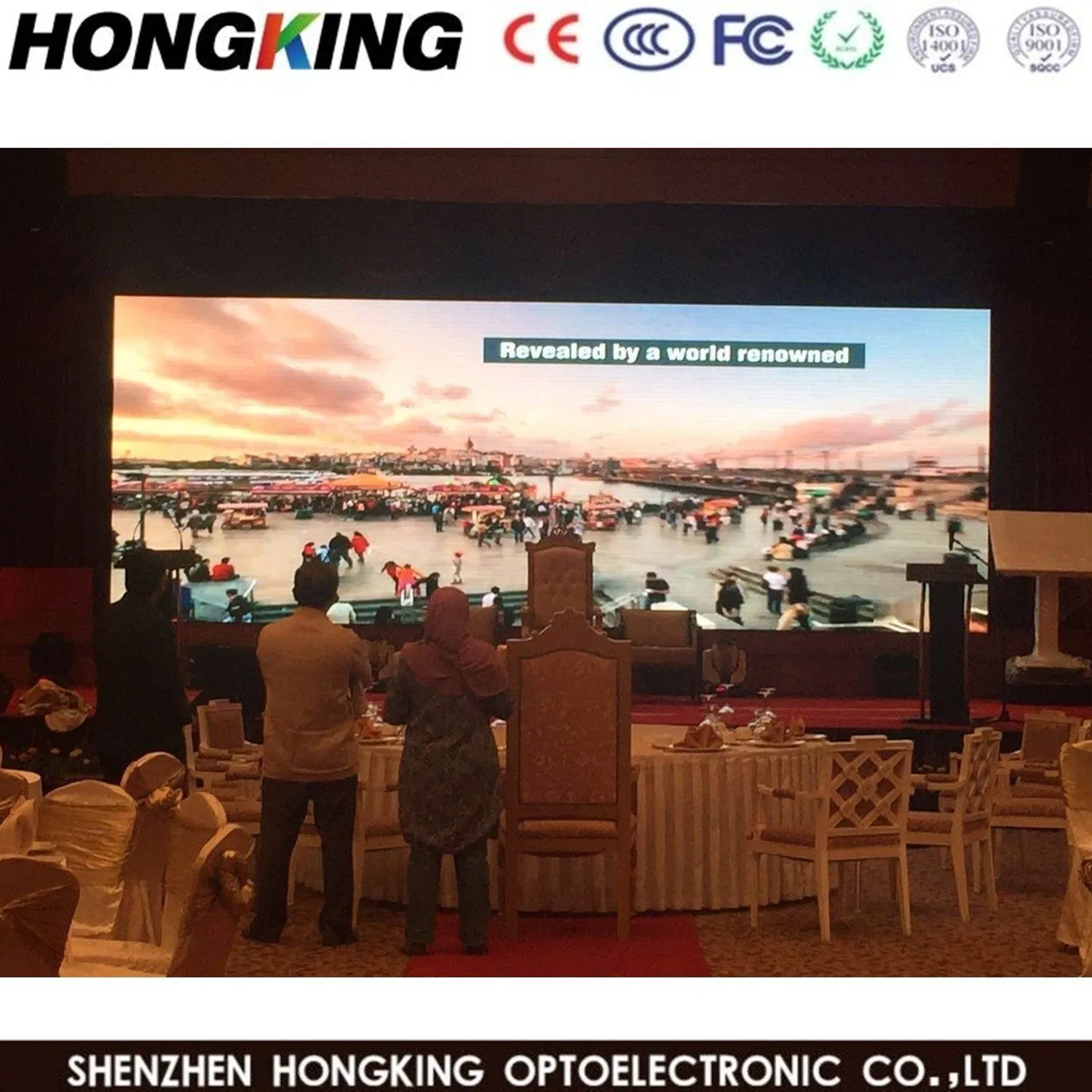 P1.875mm Digital LED Display Screens Panel for Supermarket
