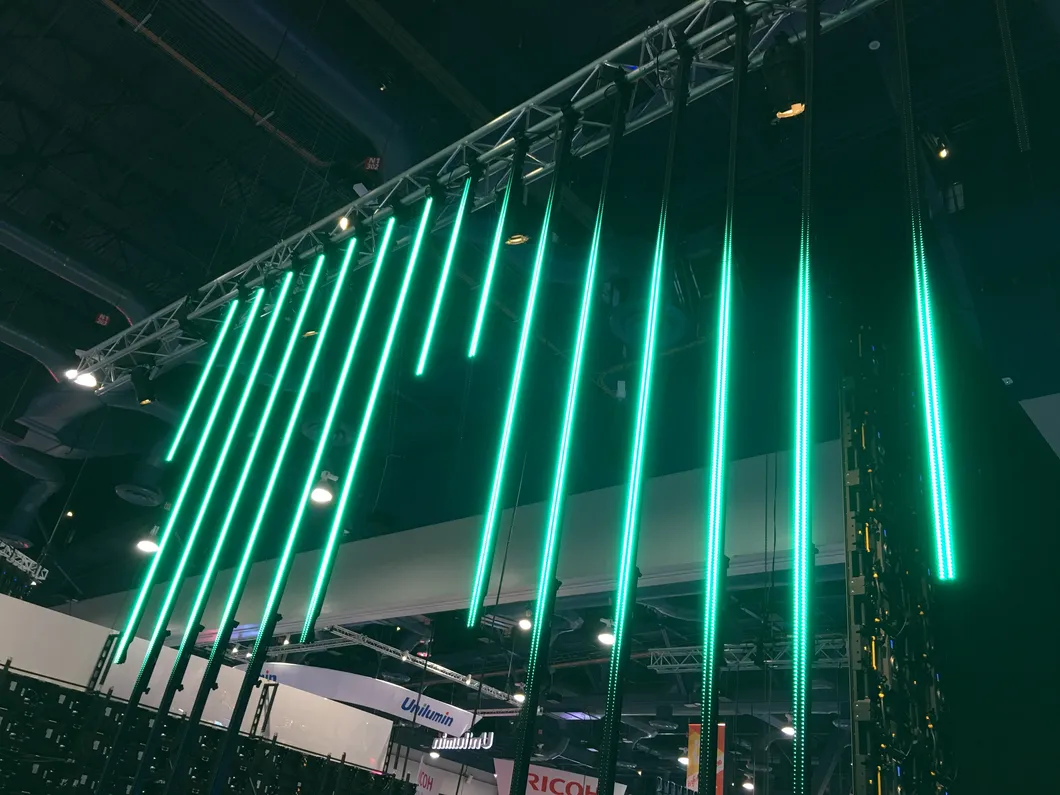 P15 LED Pixel Strip Linear Curtain Creative Display Like Barco Mistrip
