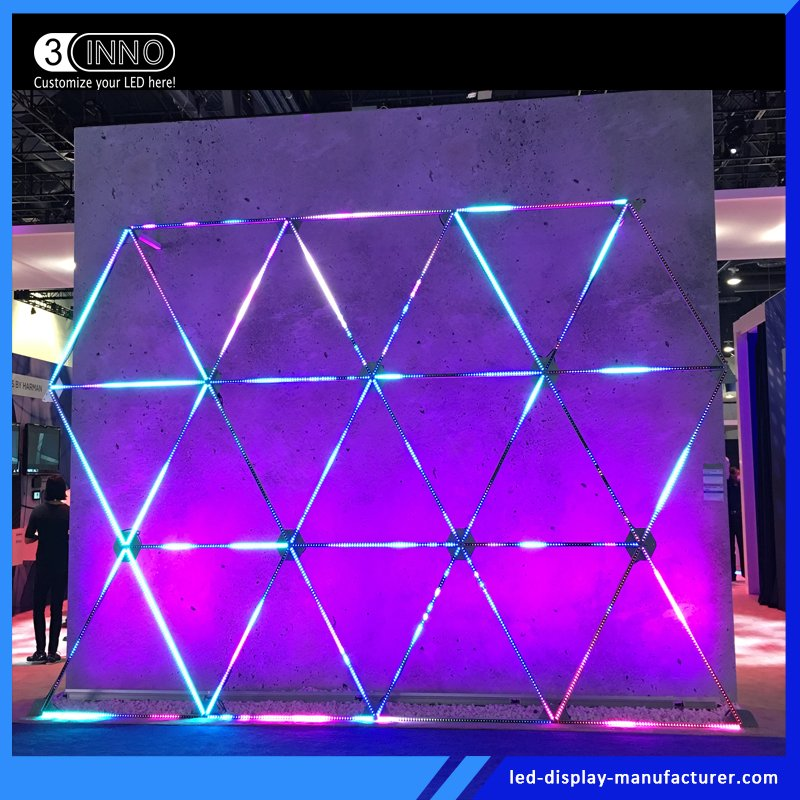P15 LED Pixel Strip Linear Curtain Creative Display Like Barco Mistrip