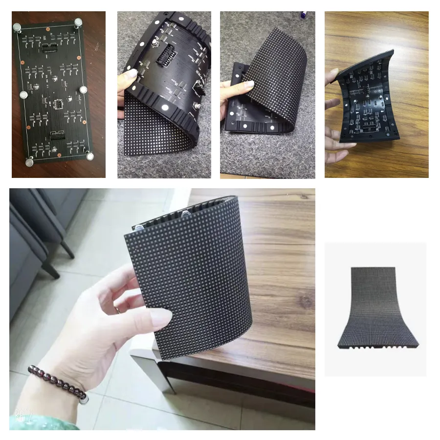P2.5 Indoor Full Color LED Display Flexible & Soft Modules for Advertising Show