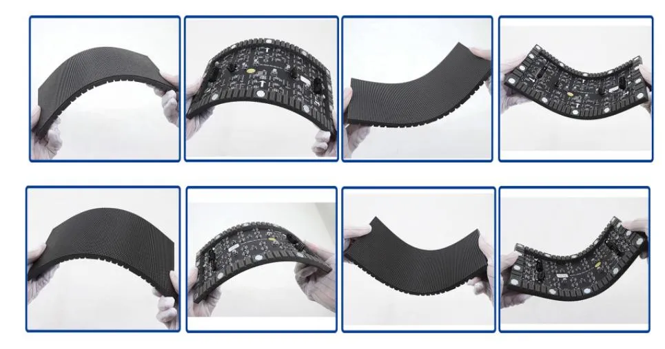 P2.5 Indoor Full Color LED Display Flexible & Soft Modules for Advertising Show