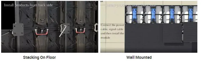 P2.5mm High Resolution 480X480mm Full Color Monito Video Wall LED Panel Display