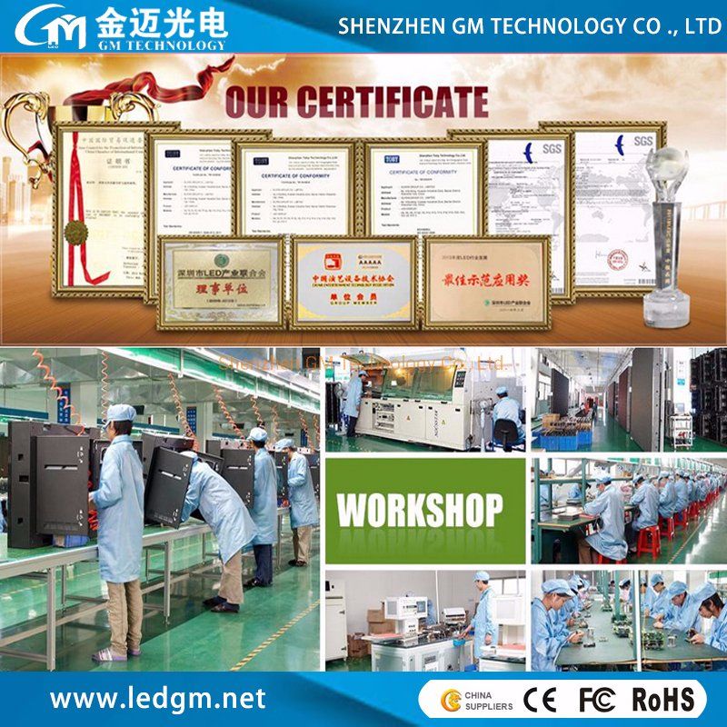 P2.97, P3.91, P4.81, P5.95, P6.25 Indoor Outdoor SMD Waterproof Advertising 1g1r1b LED Display Screen