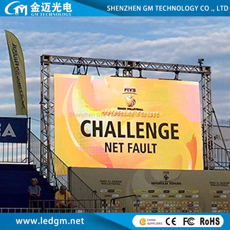 P2.97, P3.91, P4.81, P5.95, P6.25 Indoor Outdoor SMD Waterproof Advertising 1g1r1b LED Display Screen