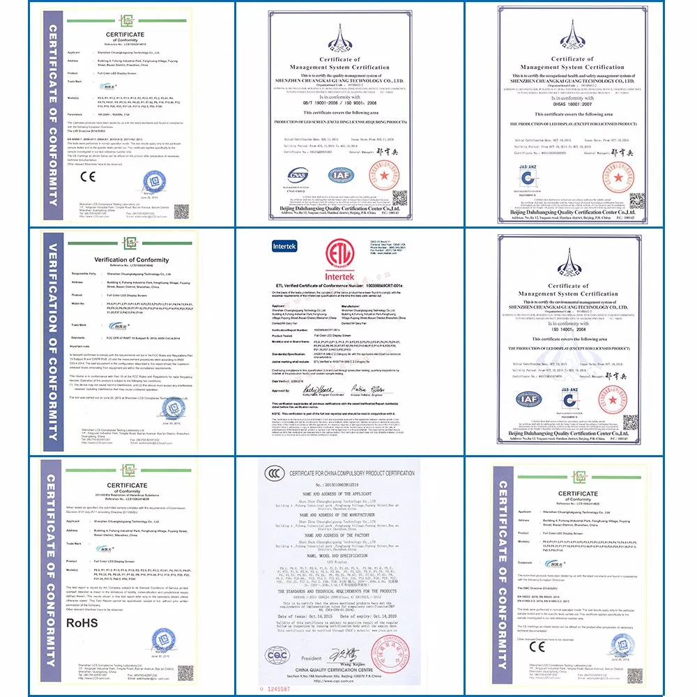 P2.9mm/P3mm LED Display Screen for Indoor Rental/Fixed Installation/ Advertising