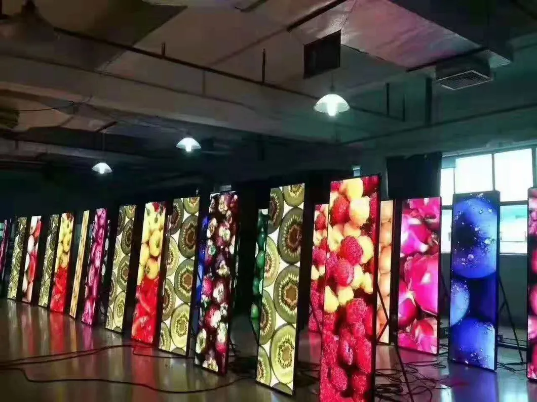 P2 P2.5 P3 Full Color Advertising Mirror Display LED Poster Screen