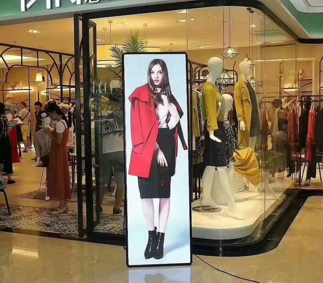 P2 P2.5 P3 Full Color Advertising Mirror Display LED Poster Screen