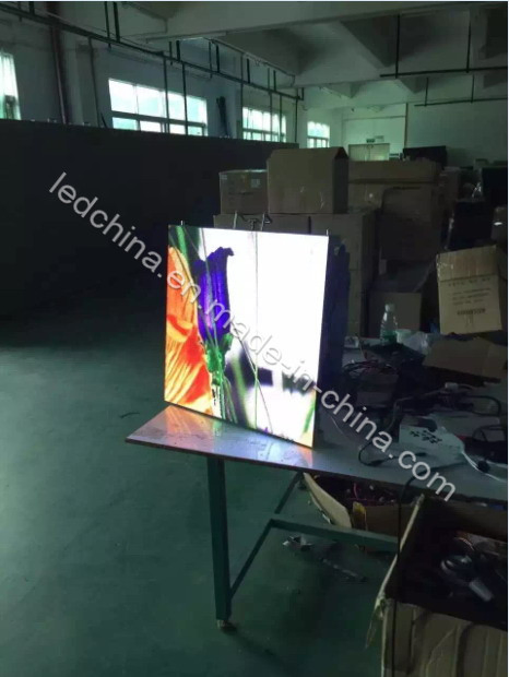 P3 Indoor 576* 576mm LED Display Cabinet for Rental Purpose