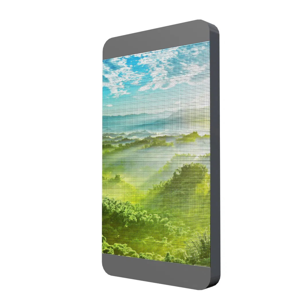 P3 Outdoor LED Lamp Pole Display with Nova Control Card 7000nits