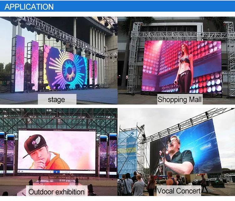 P3 Outdoor LED Lamp Pole Display with Nova Control Card 7000nits