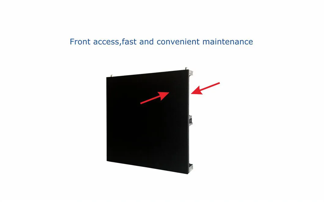 P3mm Indoor Fixed Installation LED Display Magnetic Module Front Service Die-Casting Aluminum Cabinet