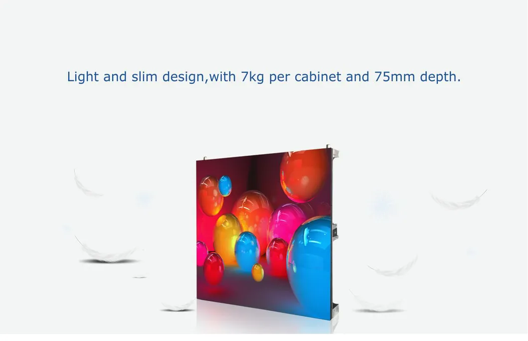 P3mm Indoor Fixed LED Display Magnetic Module Front Service 576*576mm Die-Casting Aluminum Cabinet