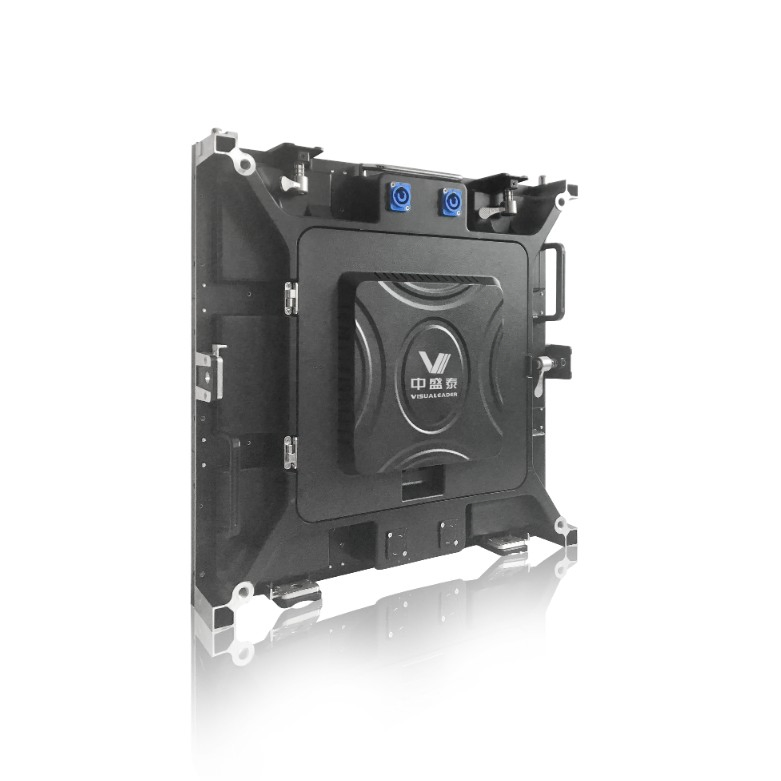 P3mm Indoor Fixed LED Display Magnetic Module Front Service 576* 576mm Die-Casting Aluminum Cabinet