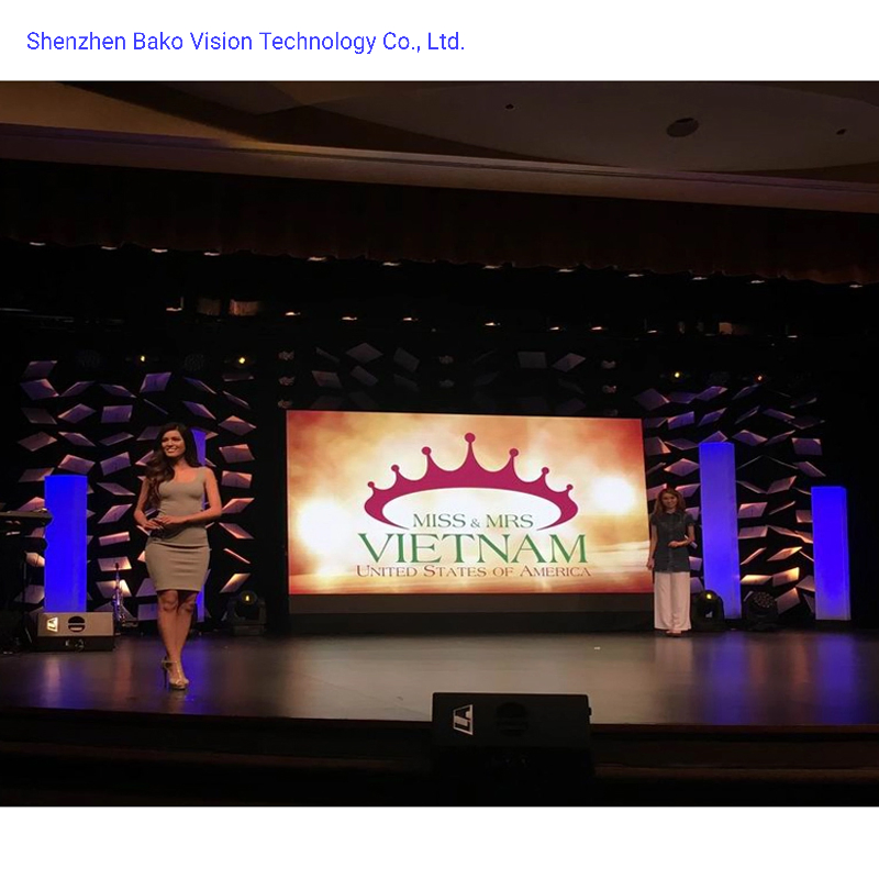 P4.81 Kinglight/Nationstar SMD2121 Lamp 500*1000/500*1000mm Cabinet Indoor Rental LED Screen