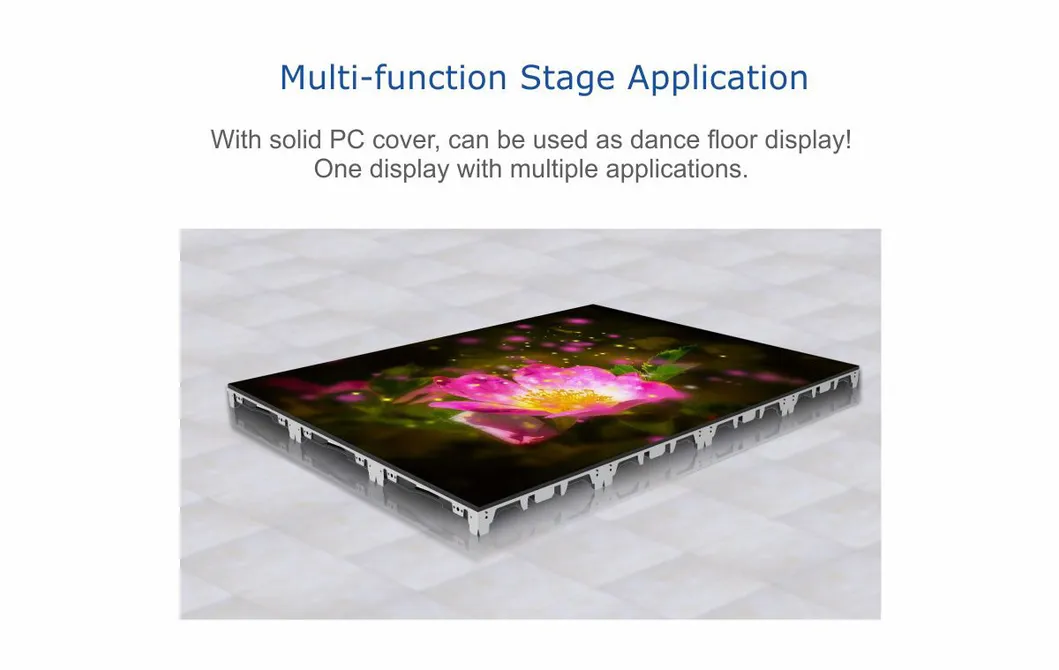 P4.81mm 500*500mm Outdoor Rental LED Display for Event Management Stage Performance