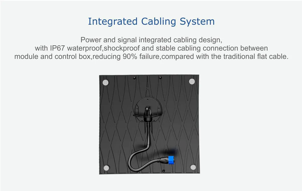 P4.81mm 500*500mm Outdoor Rental LED Display for Event Management Stage Performance