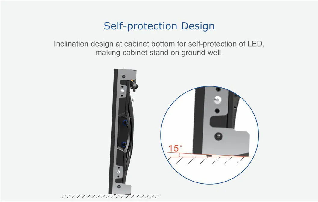 P4.81mm 500*500mm Outdoor Rental LED Display for Event Management Stage Performance