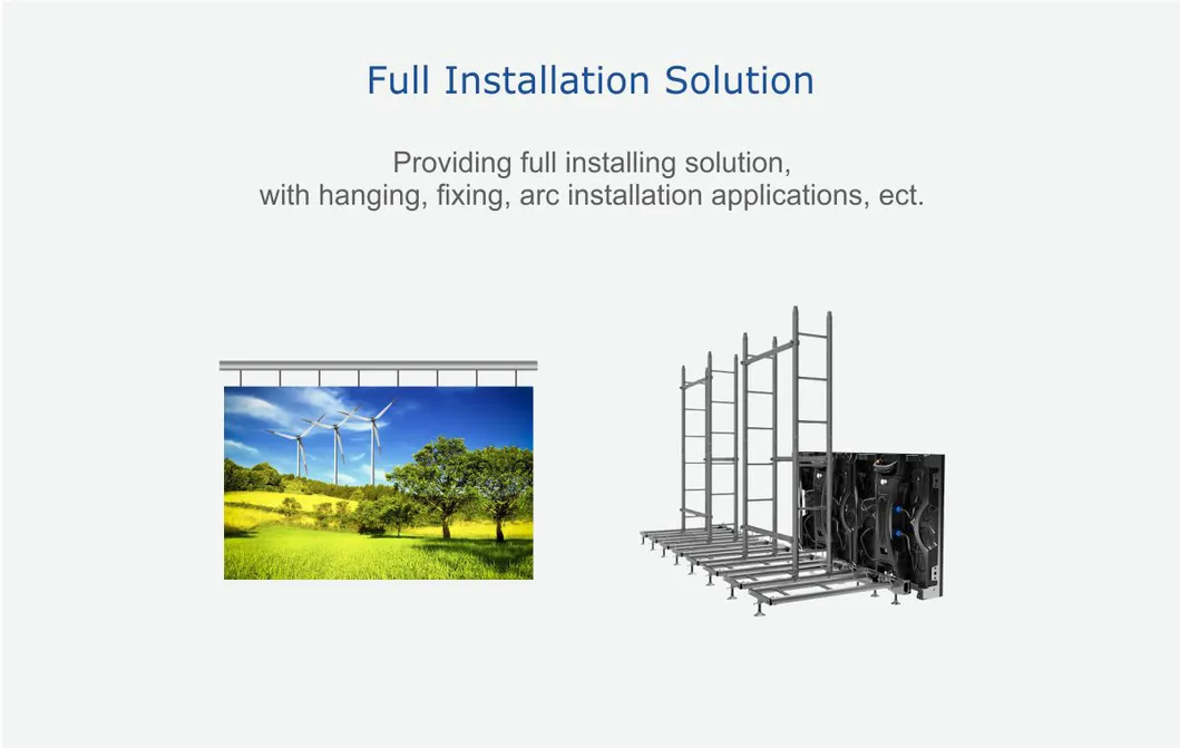 P4.81mm 500*500mm Outdoor Rental LED Display for Event Management Stage Performance