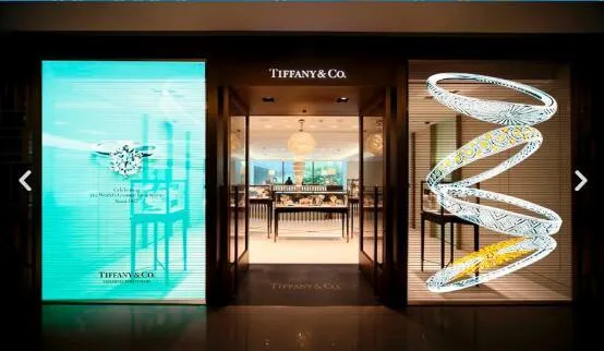 P7.8 High Difinition Transparent LED Screen with 70% Transparency