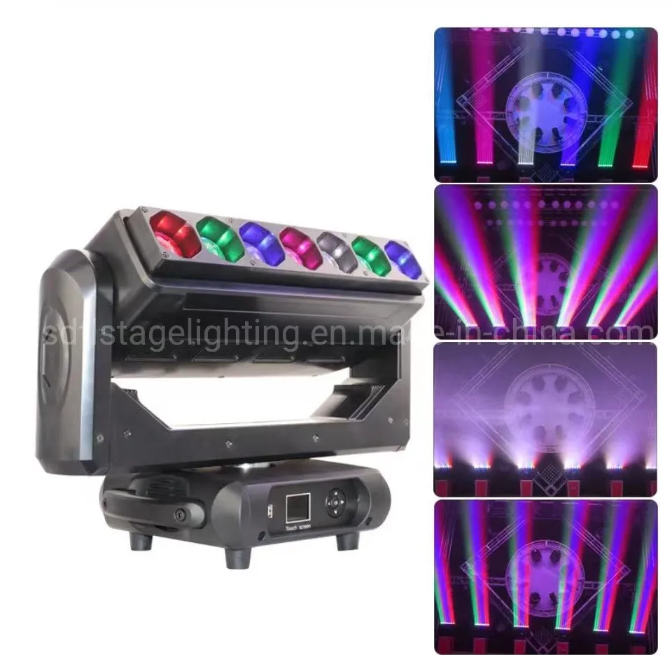 Pixel Bar 7PCS 40W Wash Beam Zoom Moving Head Light