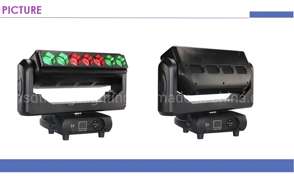 Pixle Control LED 7PCS 40W Stage Moving Head Light