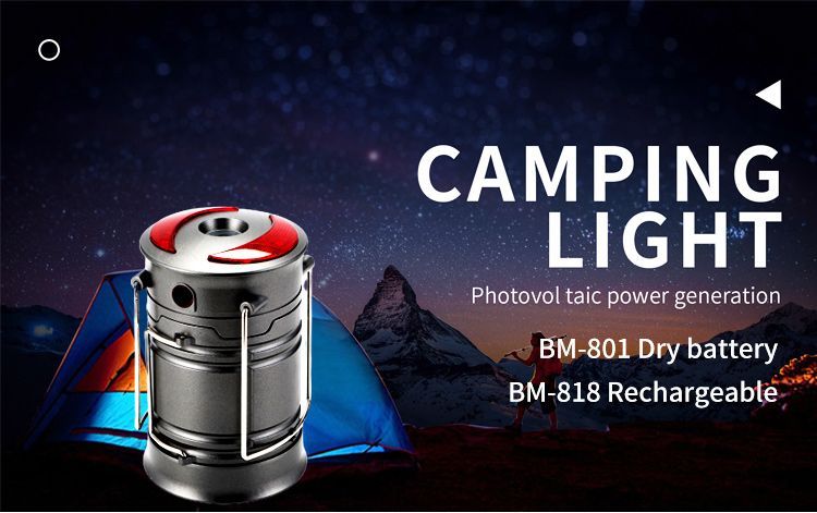 Portable Foldaway Camping Lantern with 3AA Dry Battery