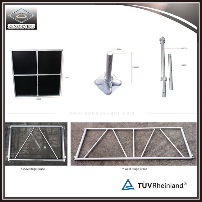 Professional Event Decoration Stage Show Equipment