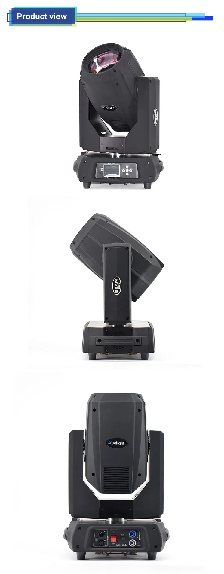 Professional Stage Lighting 17r 350W Rental Beam Moving Head Light