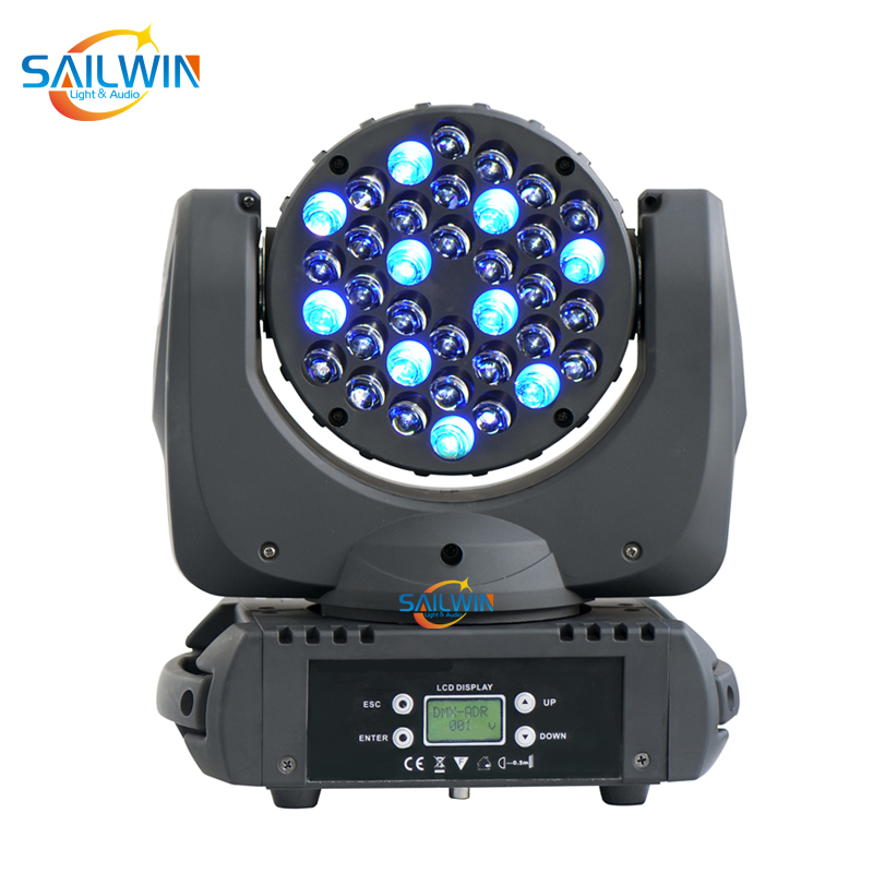 RoHS 36*3W 4in1 RGBW LED Mvoign Head Beam Light with Powercon DMX
