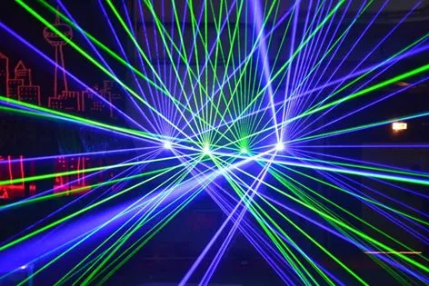 Single Head RGB Pure Diode Laser Lights 1140MW Outdoor IP55 SD Voice Control