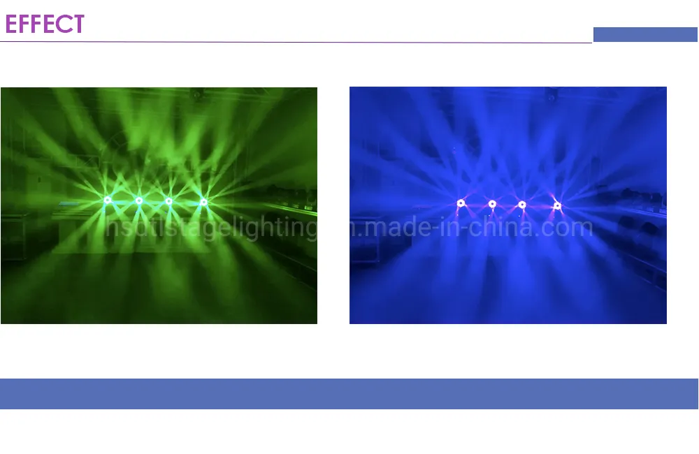 Small Bee 6 X 40W Zoom LED Moving Head Light