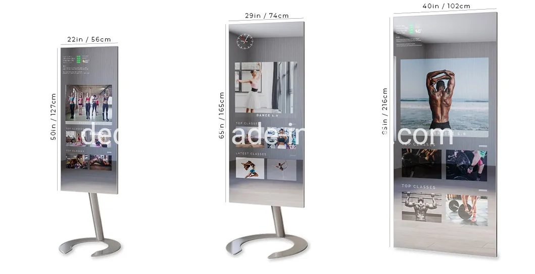 Smart Mirror with Touch Screen Home Automation Voice Recognition Functions