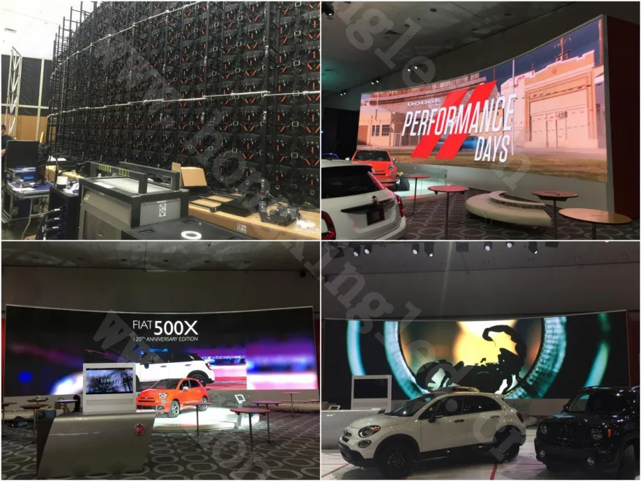 SMD 3in1 P3.91 Novastar System Display Outdoor Rental LED Screen Panels