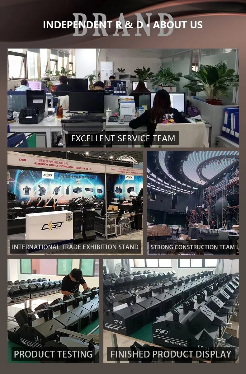 Stage Supplies DMX512 LED Lighting Smoke Jet Console